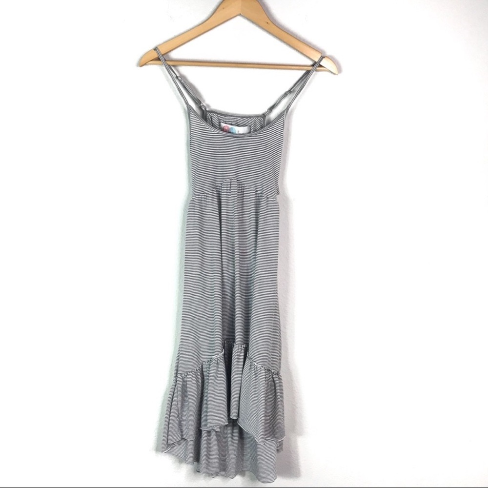 Free People Beach Taupe Tank Open Back Dress